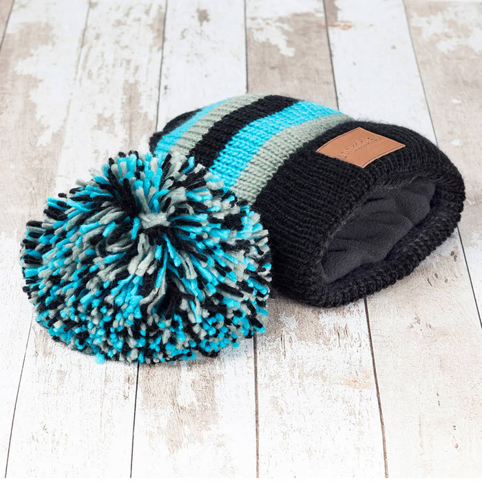 Swimbler 'Fin Diesel' Waterproof Bobble Hat