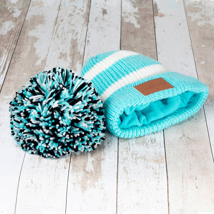 Swimbler 'Ice Ice Baby' Waterproof Bobble Hat