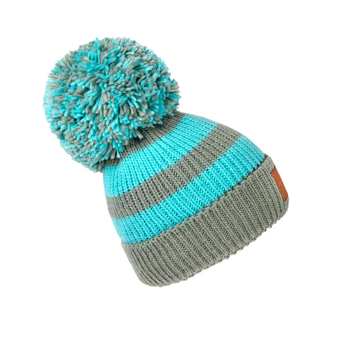 Swimbler 'Sea Mist' Waterproof Bobble Hat