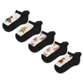 Teddy Bears Ankle Socks 5-Pack Bundle