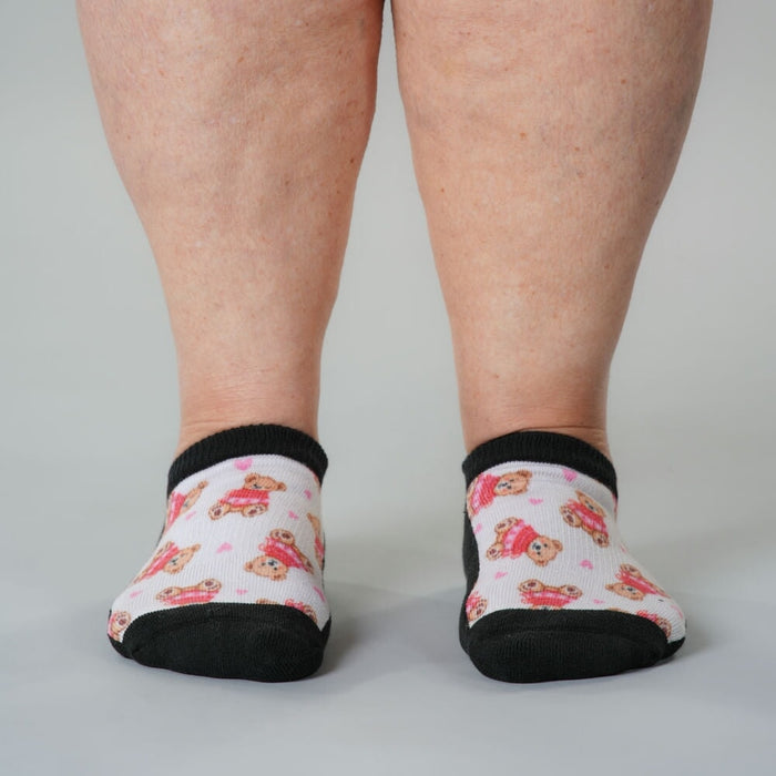 Teddy Bears Ankle Socks 5-Pack Bundle