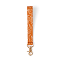 Terracotta Wristlet Keychain