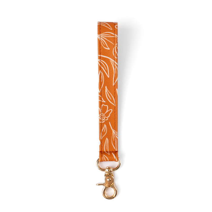 Terracotta Wristlet Keychain