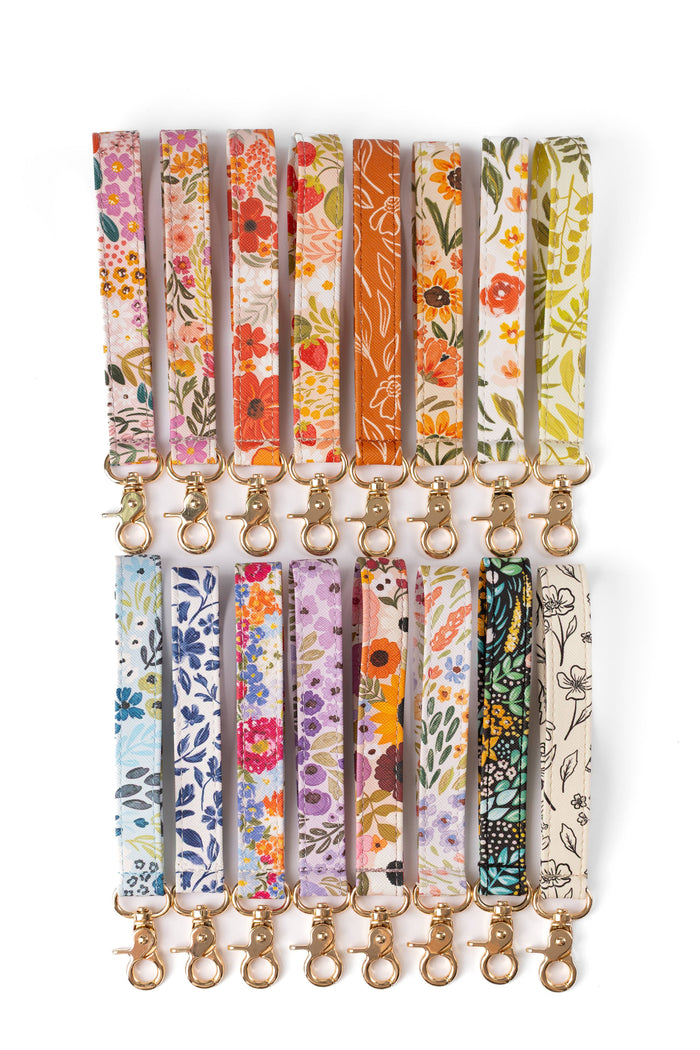 Terracotta Wristlet Keychain
