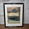 "The Beautiful Chrysler" Framed Vintage Magazine Art