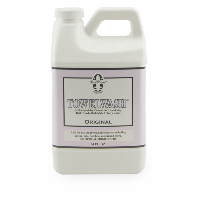 Original towel wash is safe for use on all washable fabrics including cotton, silk, bamboo, modal, and more.