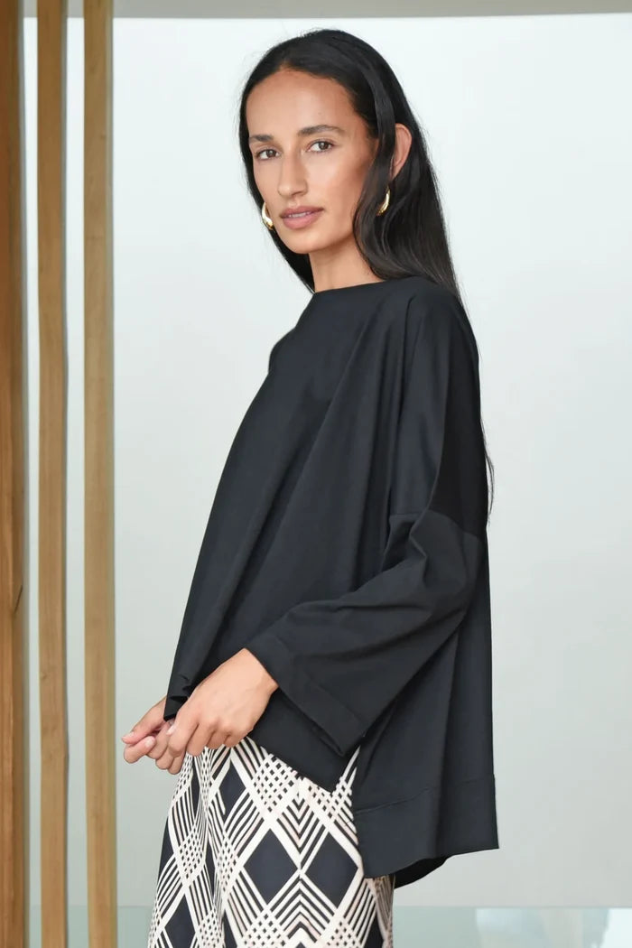 Trelise Cooper Don't Give a Tee Top - Black Hyde Boutique
