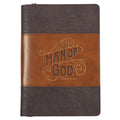 Two-tone Man of God Leather Journal