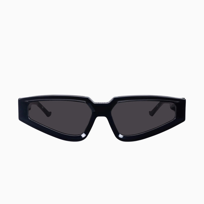 Valley Eyewear Nightfall - Gloss Black w. Gloss Gun Metal/Black Lens Accessories > Accessories > Sunglasses > Sunglasses > Valley Eyewear Hyde Boutique