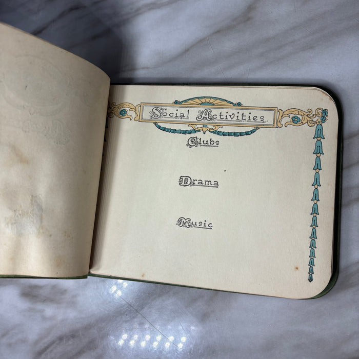 Vintage Class Autographs Memory Book Unused