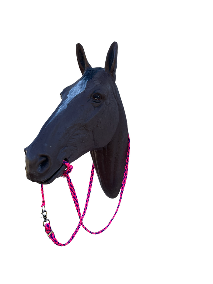 War bridle with buckle chinstrap and reins - Tiffanys Braided Tack LLC