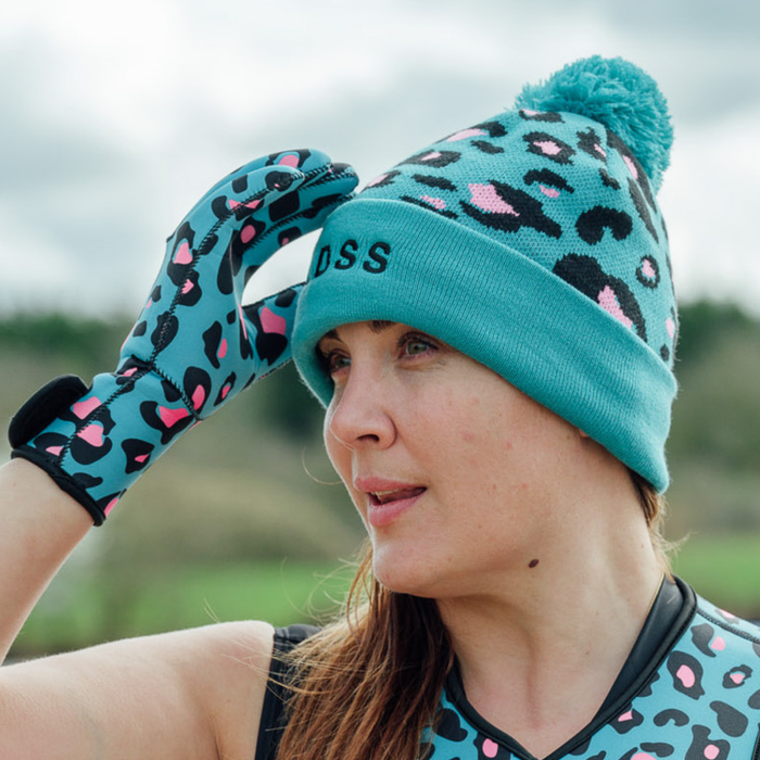 Waterproof Woolly Hat Leopard