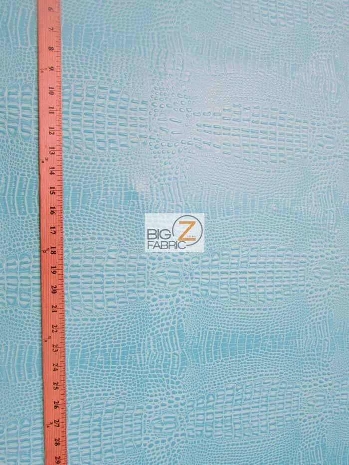 White Crocodile Marine Vinyl Fabric / Sold By The Yard