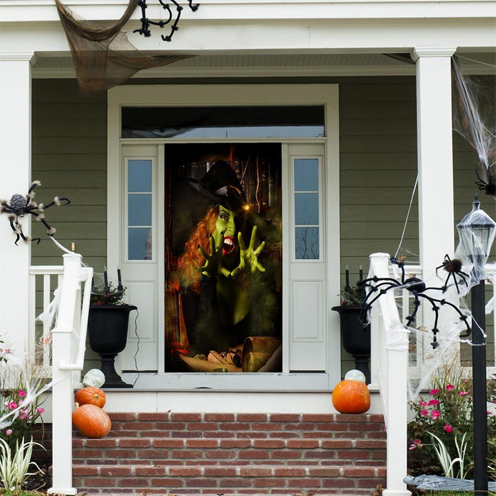 DoorFoto Door Cover Witch Door Hanger