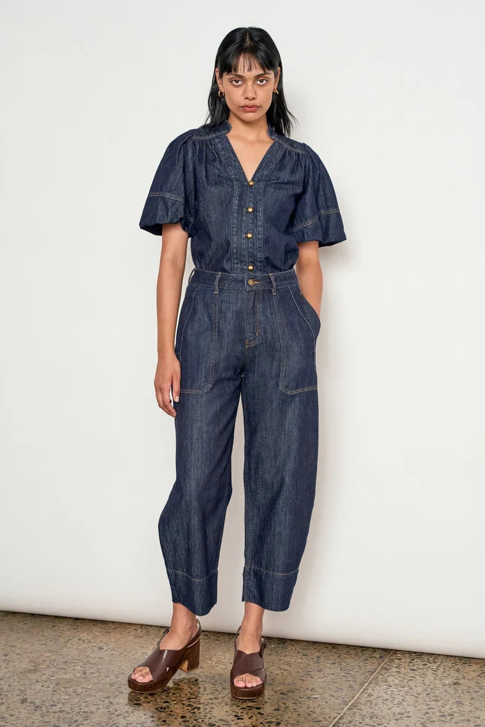 Zoe Kratzman Magnify Top - Dark Denim Hyde Boutique