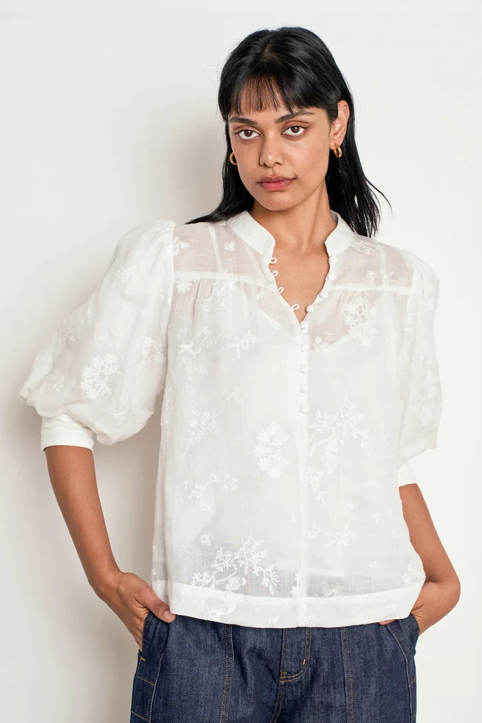 Zoe Kratzman Poise Top - Porcelain Hyde Boutique