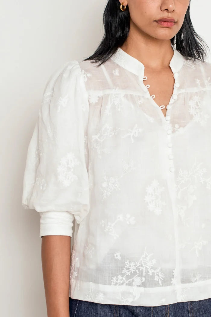 Zoe Kratzman Poise Top - Porcelain Hyde Boutique