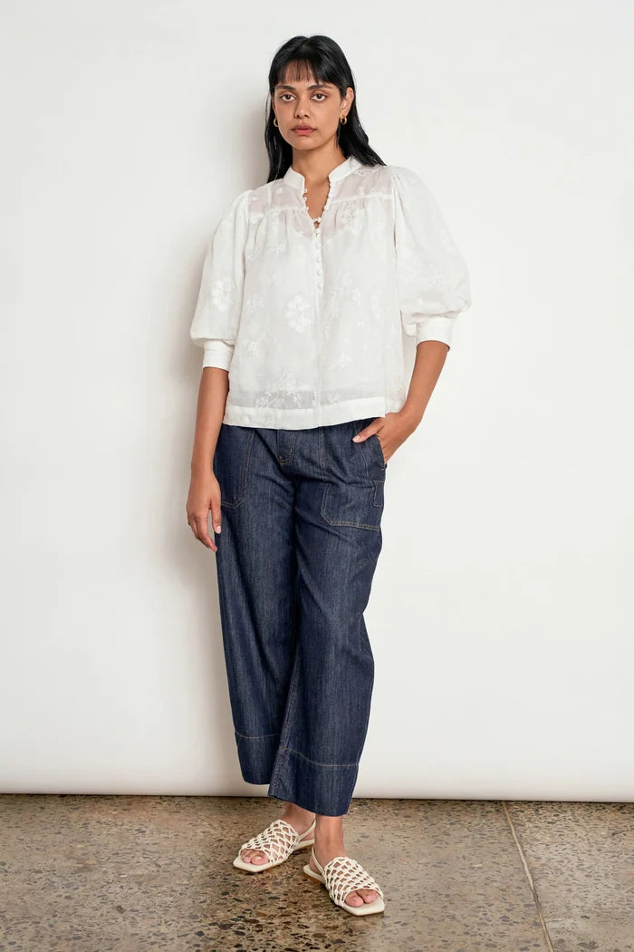 Zoe Kratzman Poise Top - Porcelain Hyde Boutique